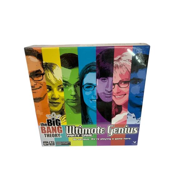Spin Master The Big Bang Theory Ultimate Genius Party Game Brand New Sealed - Picture 1 of 9